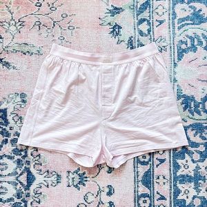 SKIMS Boyfriend Loose Boxer in Cherry Blossom in S